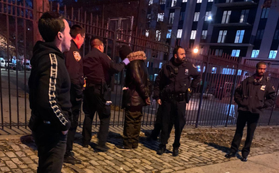 אפרו-אמריקאי תקף בחור ישיבה חסידי • צפו