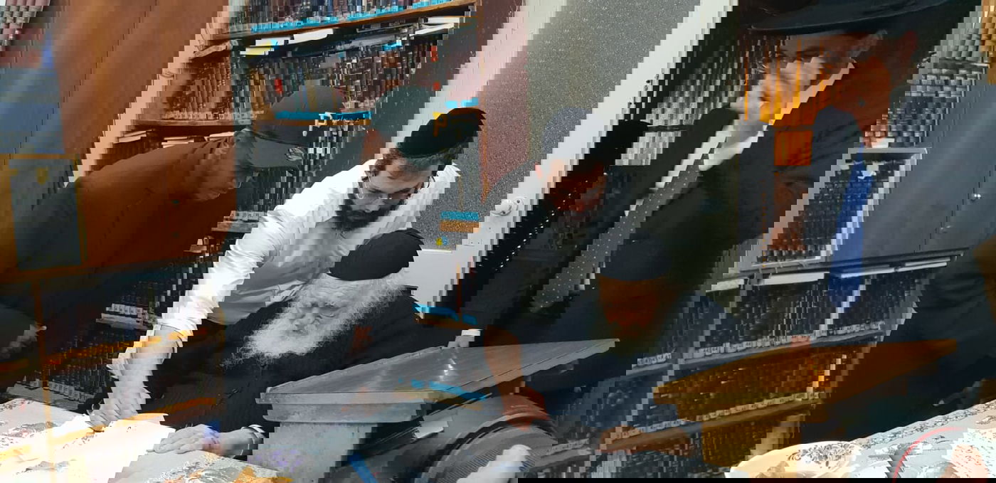 הכדרוגלנים המתקרבים התברכו אצל הגר"ח