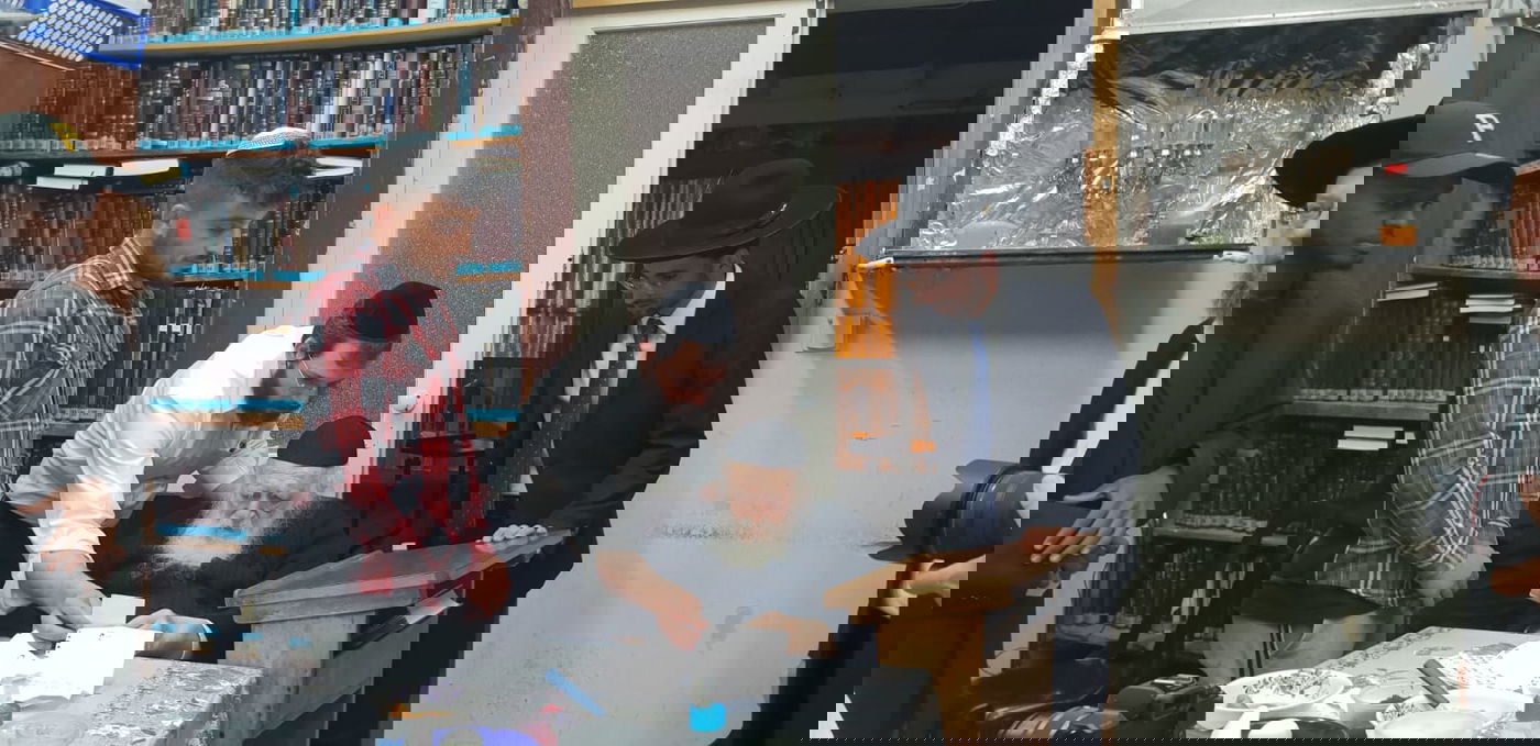 הכדרוגלנים המתקרבים התברכו אצל הגר"ח