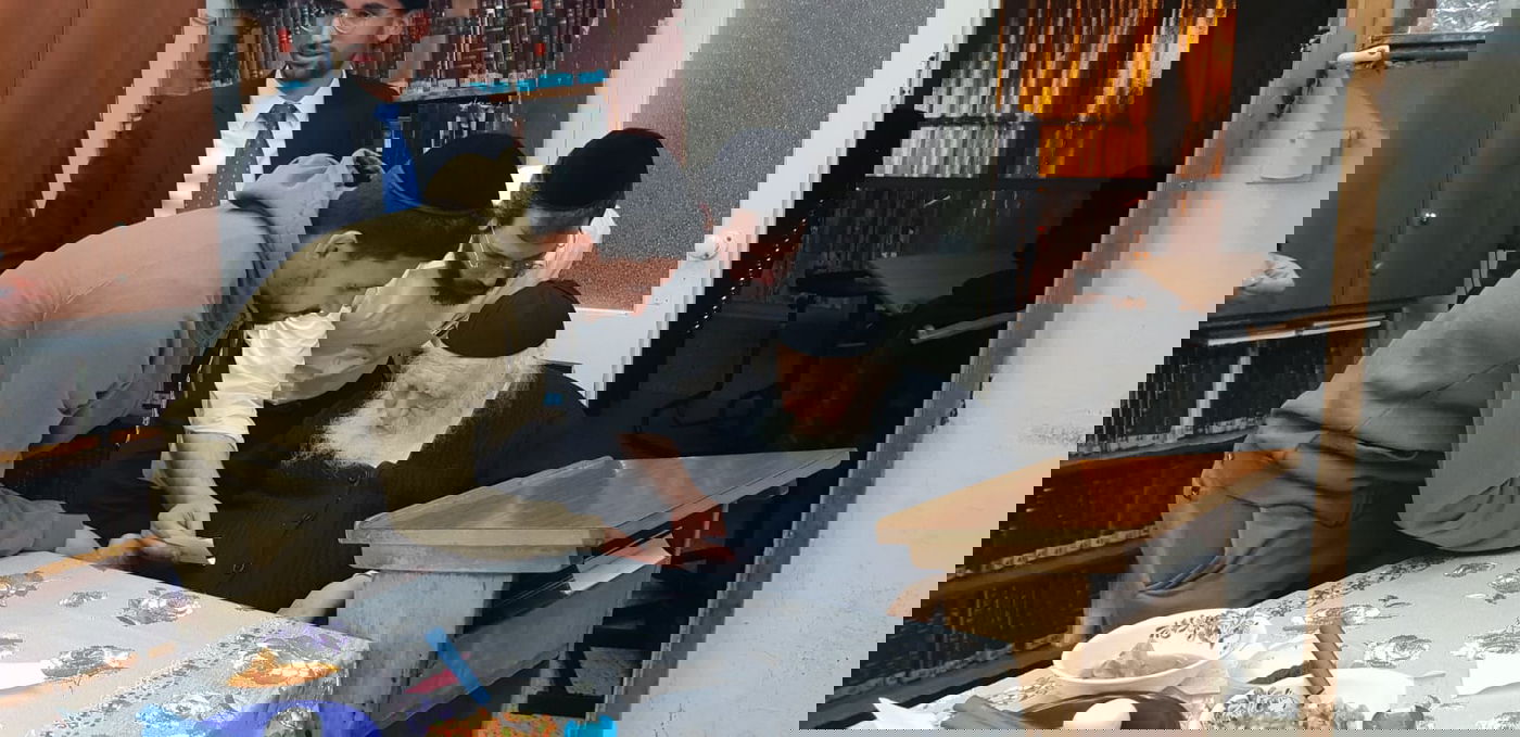 הכדרוגלנים המתקרבים התברכו אצל הגר"ח