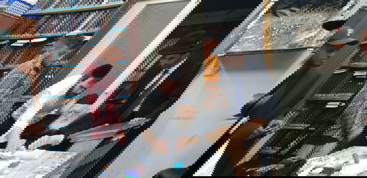 הכדרוגלנים המתקרבים התברכו אצל הגר"ח