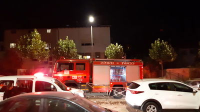 גבר כבן 70 נשרף למוות בתוך דירת מגורים