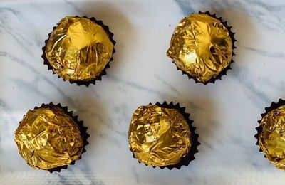 כדורי פררו רושה ביתיים - בגרסת הפרווה