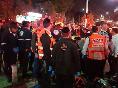 זירת התאונה