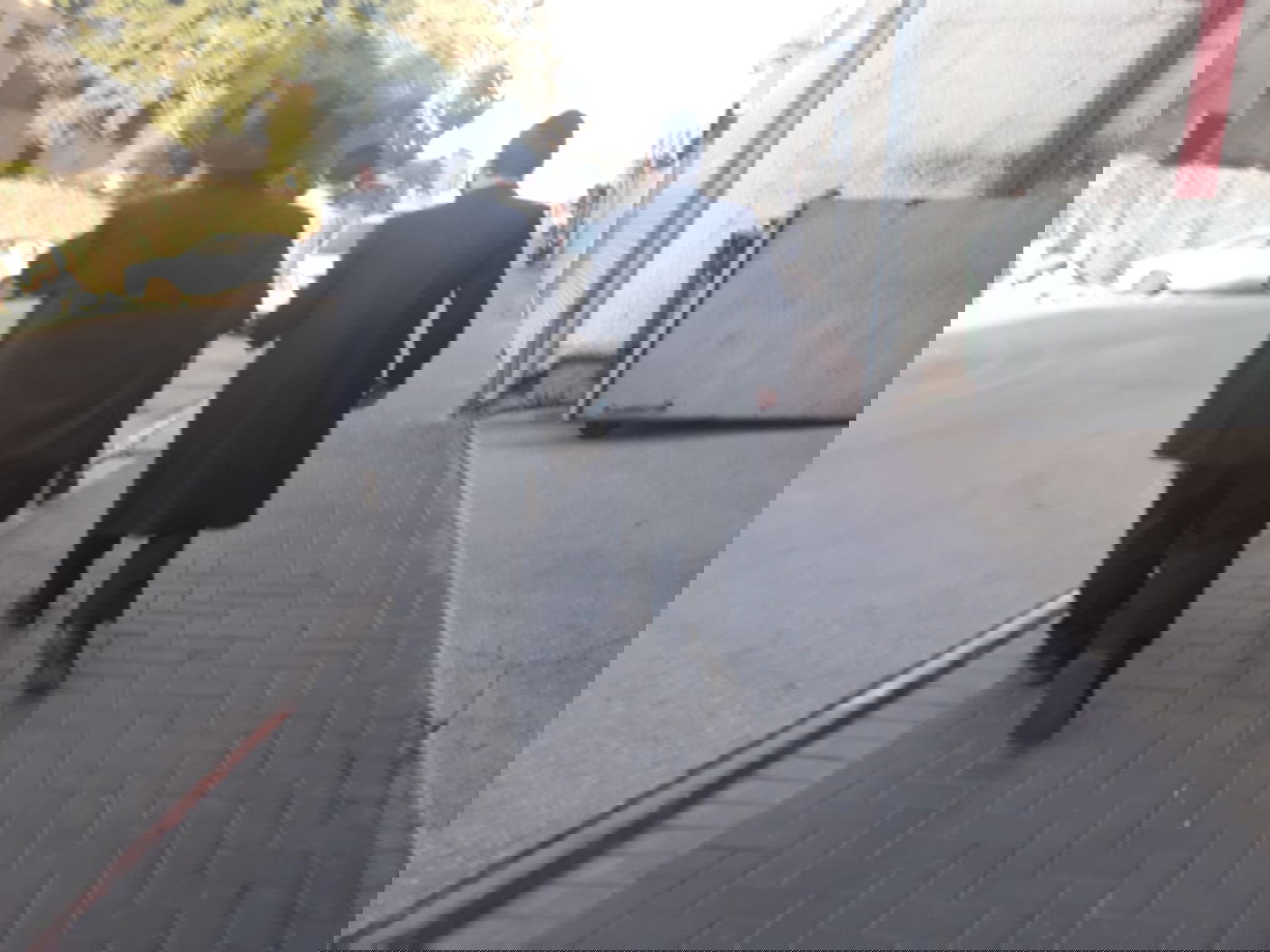 גדליה סילמן עם הבחור המשוחרר