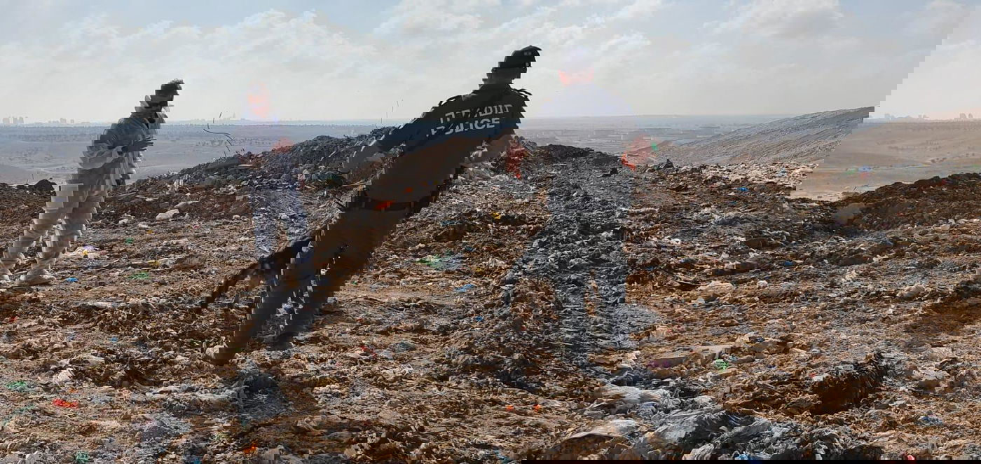 באתר הפסולת: חיפושים אחר הנעדרת מאשקלון. צפו