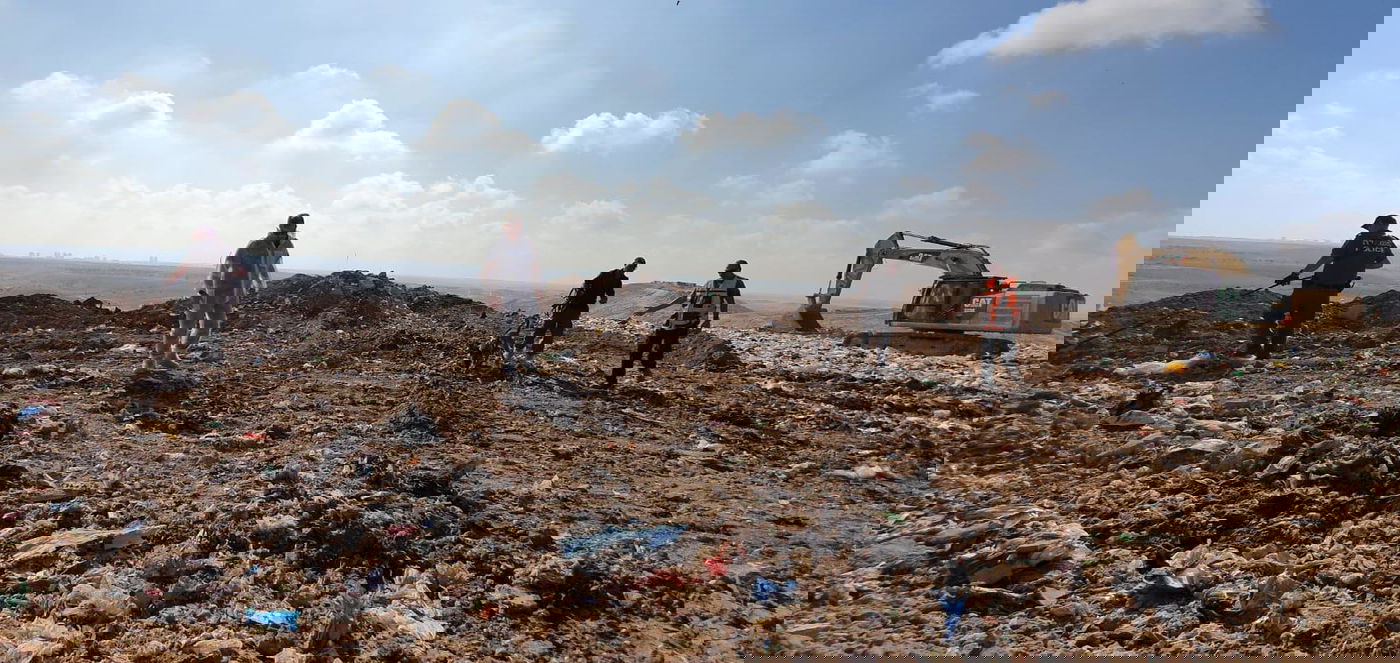 באתר הפסולת: חיפושים אחר הנעדרת מאשקלון. צפו