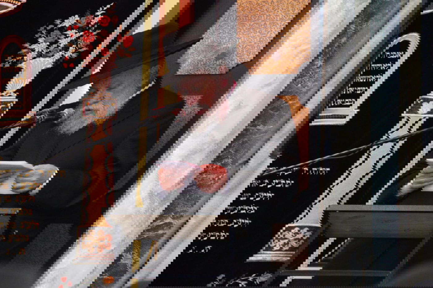 עצרת מספד על פטירת הגר"א אברהמס זצ"ל