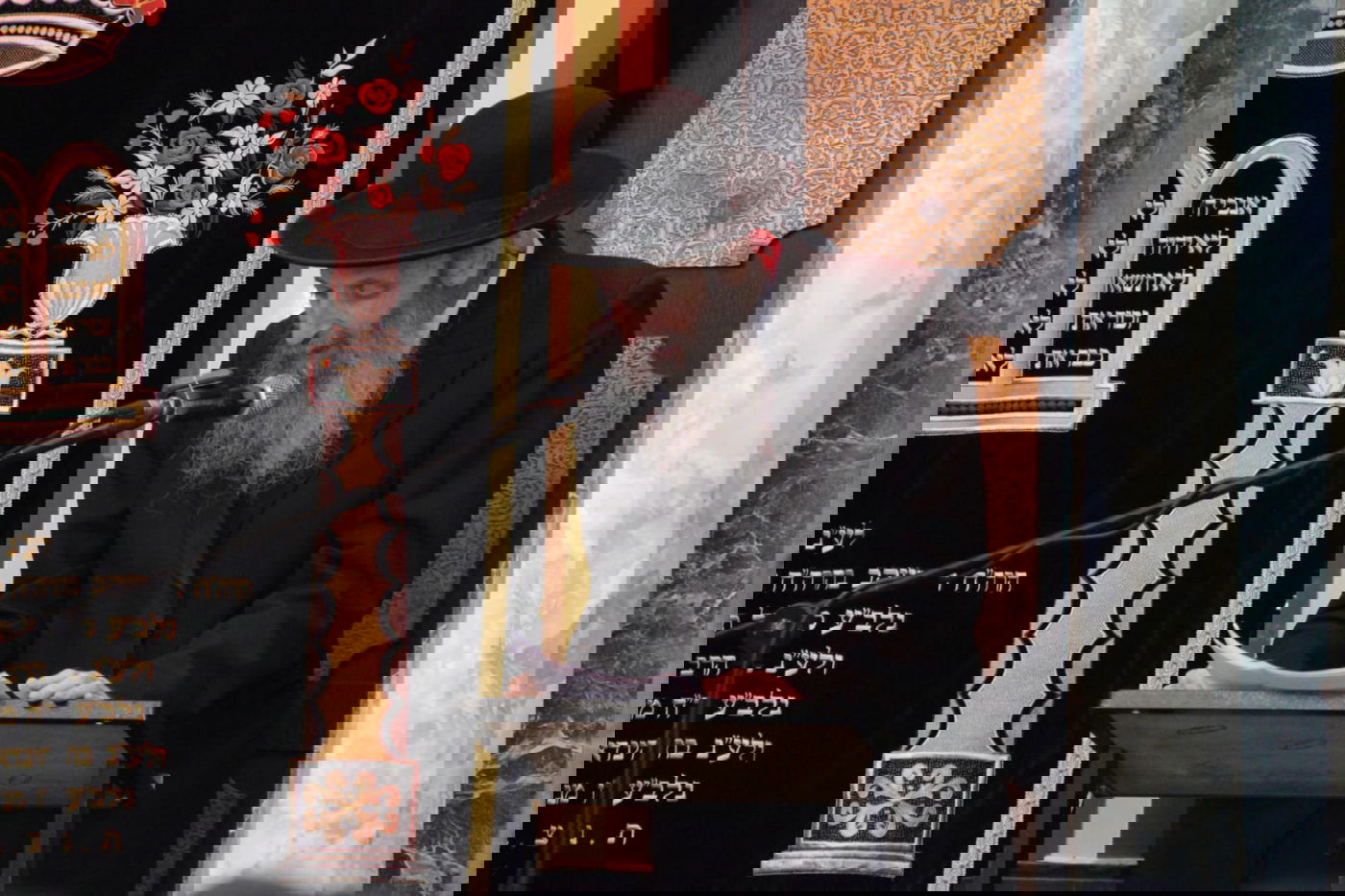 עצרת מספד על פטירת הגר"א אברהמס זצ"ל