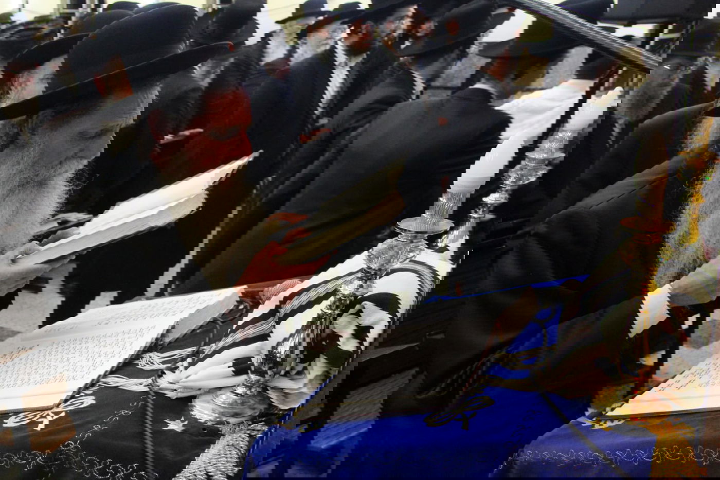 עצרת מספד על פטירת הגר"א אברהמס זצ"ל