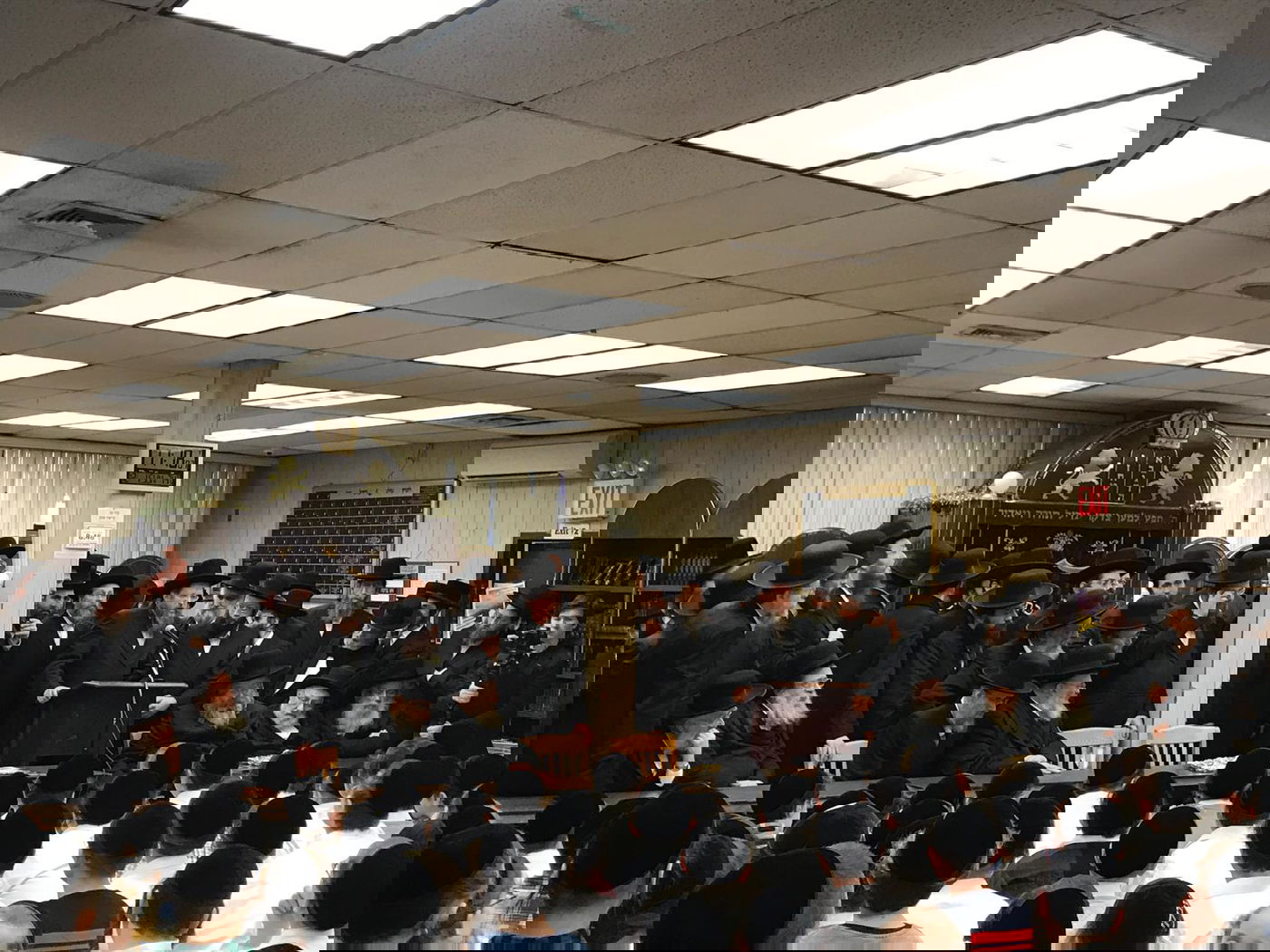 בני האדמו"ר מגור ביקרו את הקהילה בארה"ב