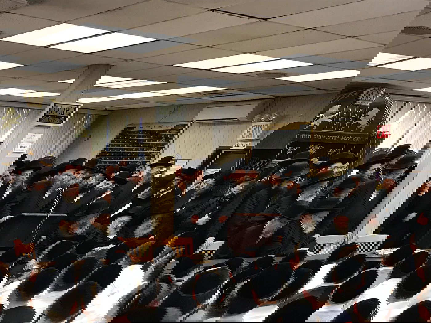 בני האדמו"ר מגור ביקרו את הקהילה בארה"ב