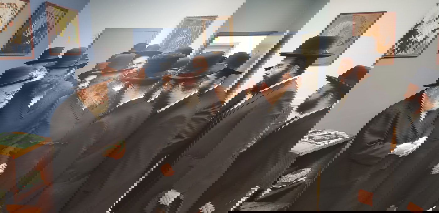 בני האדמו"ר מגור ביקרו את הקהילה בארה"ב