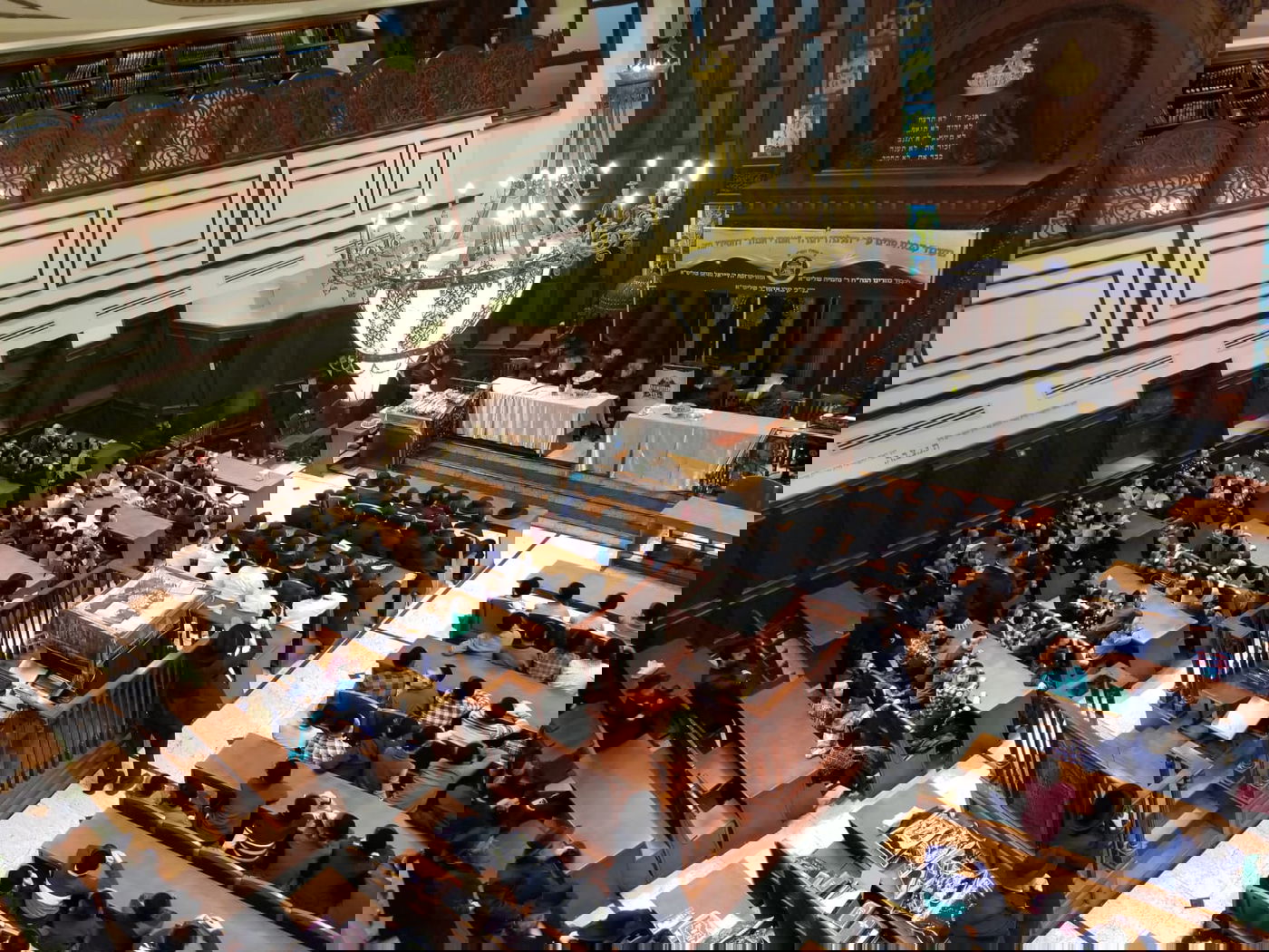 בני האדמו"ר מגור ביקרו את הקהילה בארה"ב