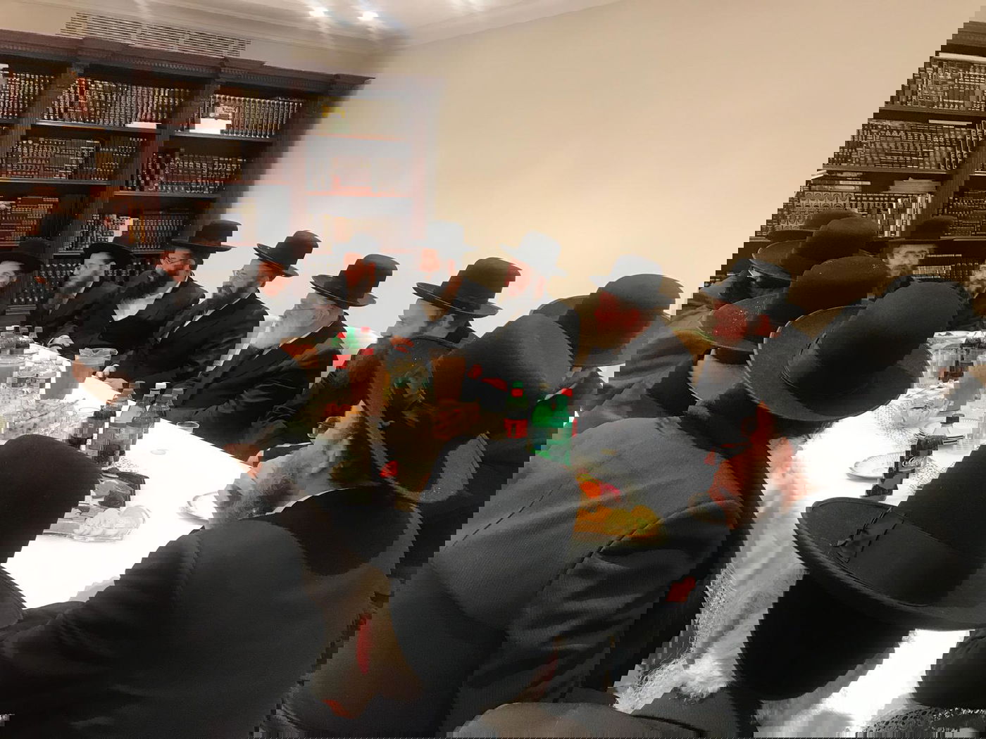 בני האדמו"ר מגור ביקרו את הקהילה בארה"ב