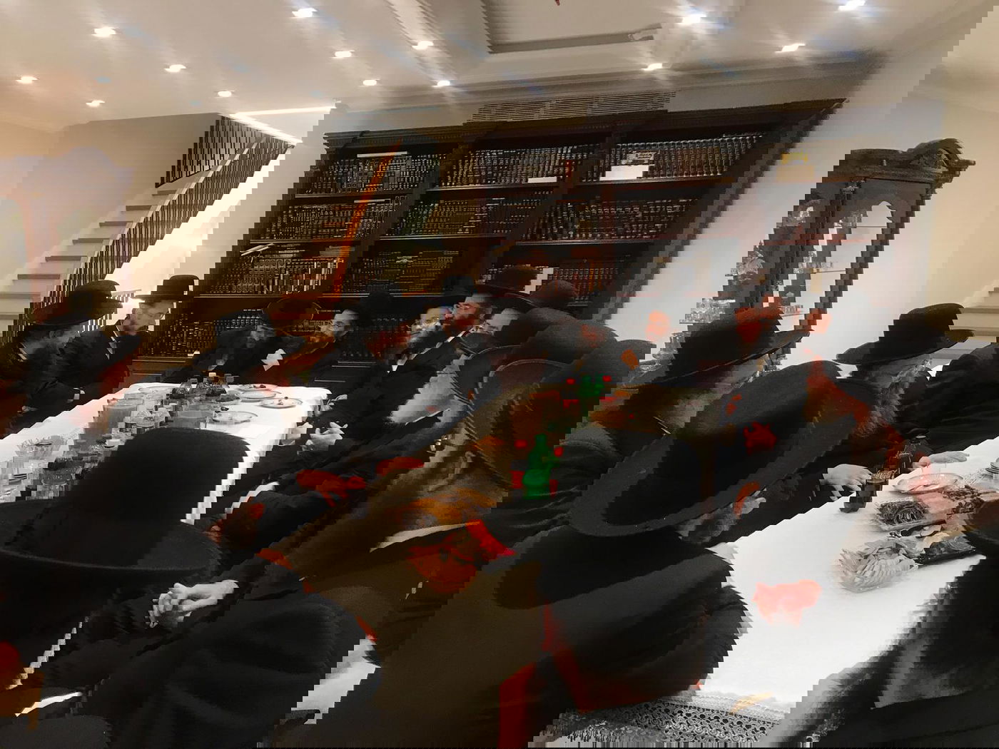 בני האדמו"ר מגור ביקרו את הקהילה בארה"ב