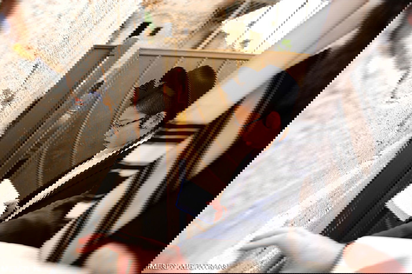 למחרת בר המצווה: מוישי הולצברג בכותל