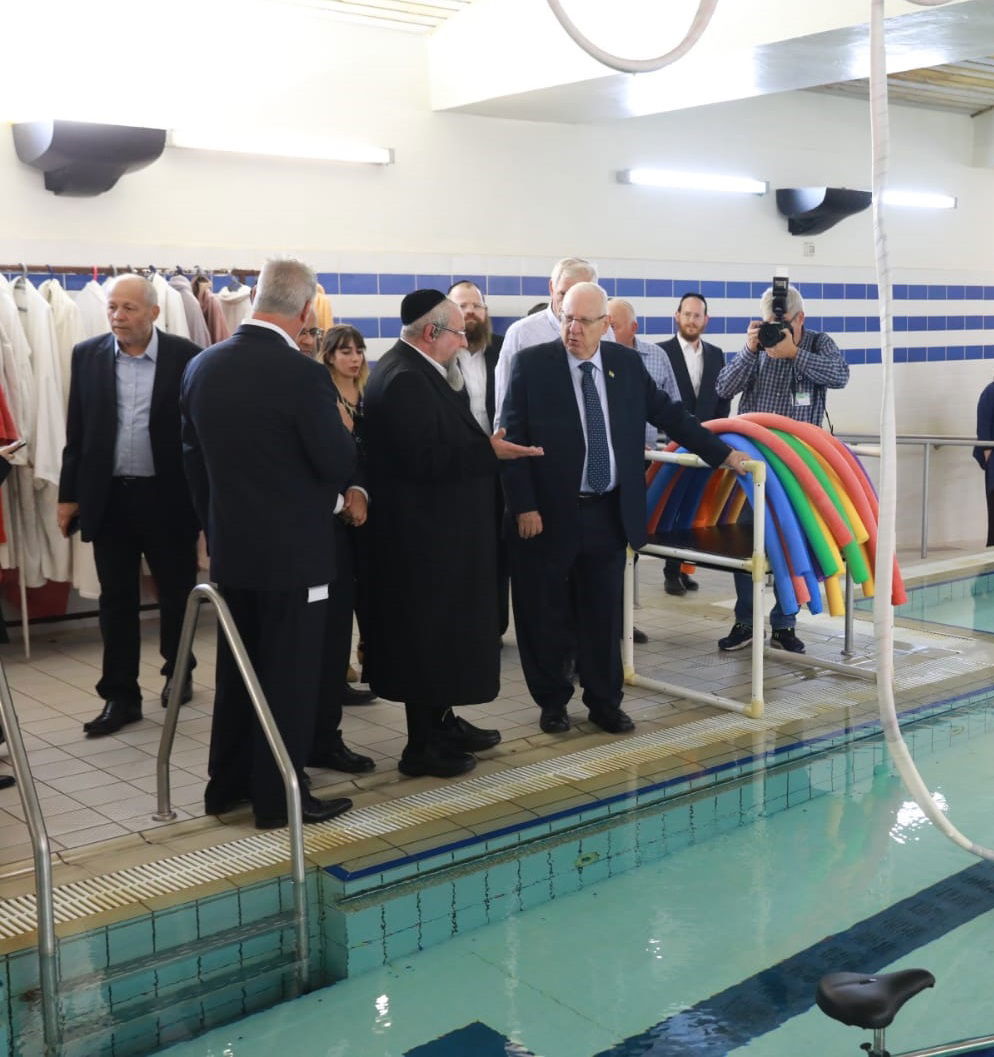 הנשיא לרב פירר: "רציתי להגיע לערב ההוקרה לך; לא הסתייע"