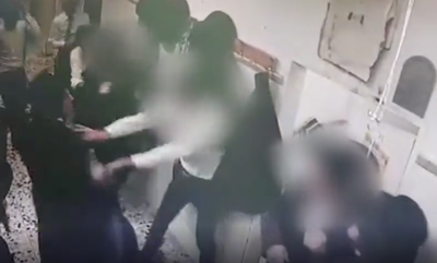 קטע מתוך מצלמות האבטחה