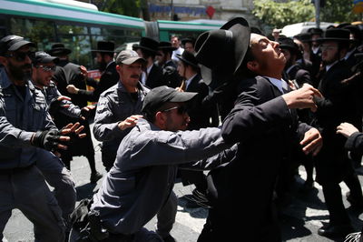 הפגנה בירושלים, ארכיון