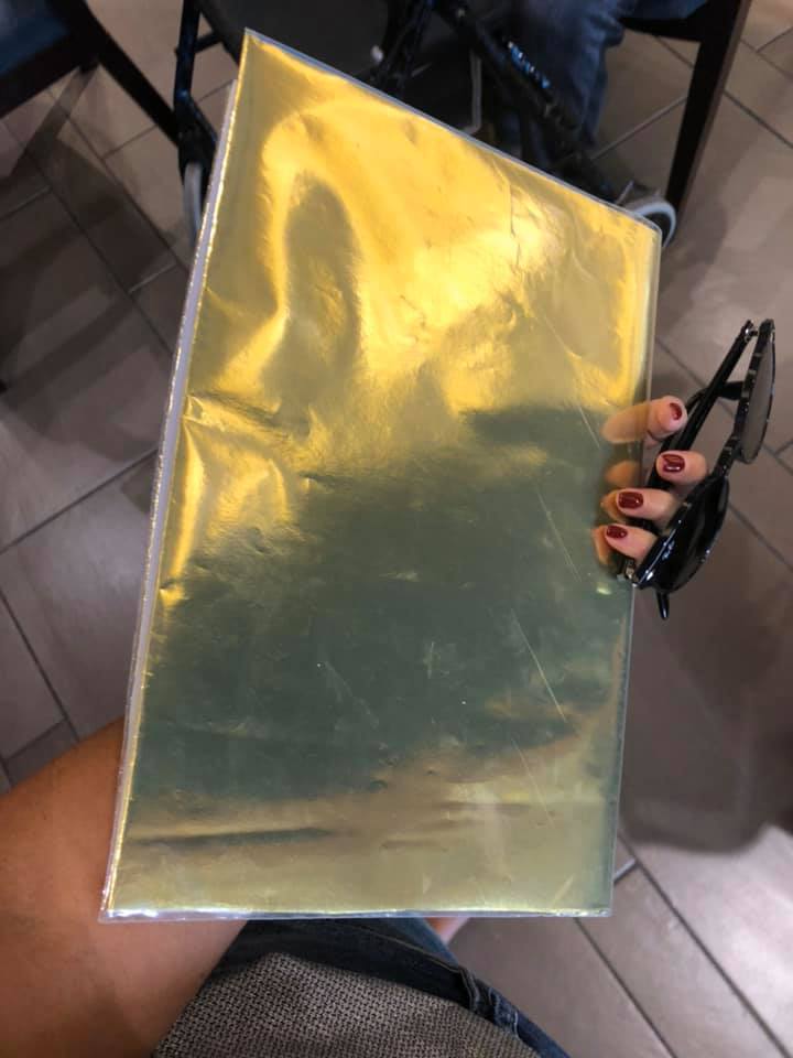 החומש עם הדפים הריקים