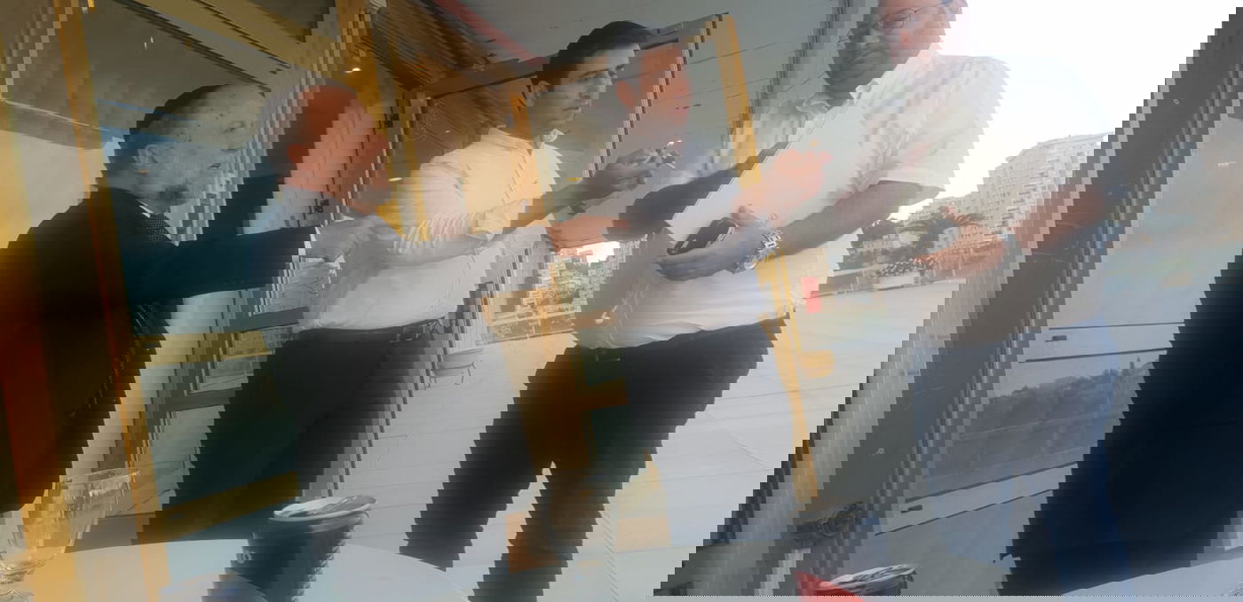 איציק לוי, יעקב מורגנבסר ואיציק כהן