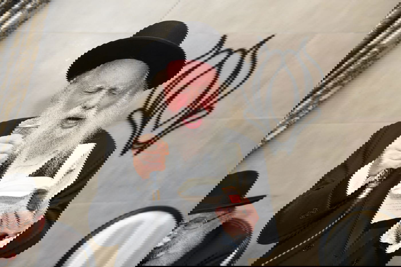 תיעוד: אירוסי נכדת ראש ישיבת סלבודקא, הגאון רבי דב לנדו