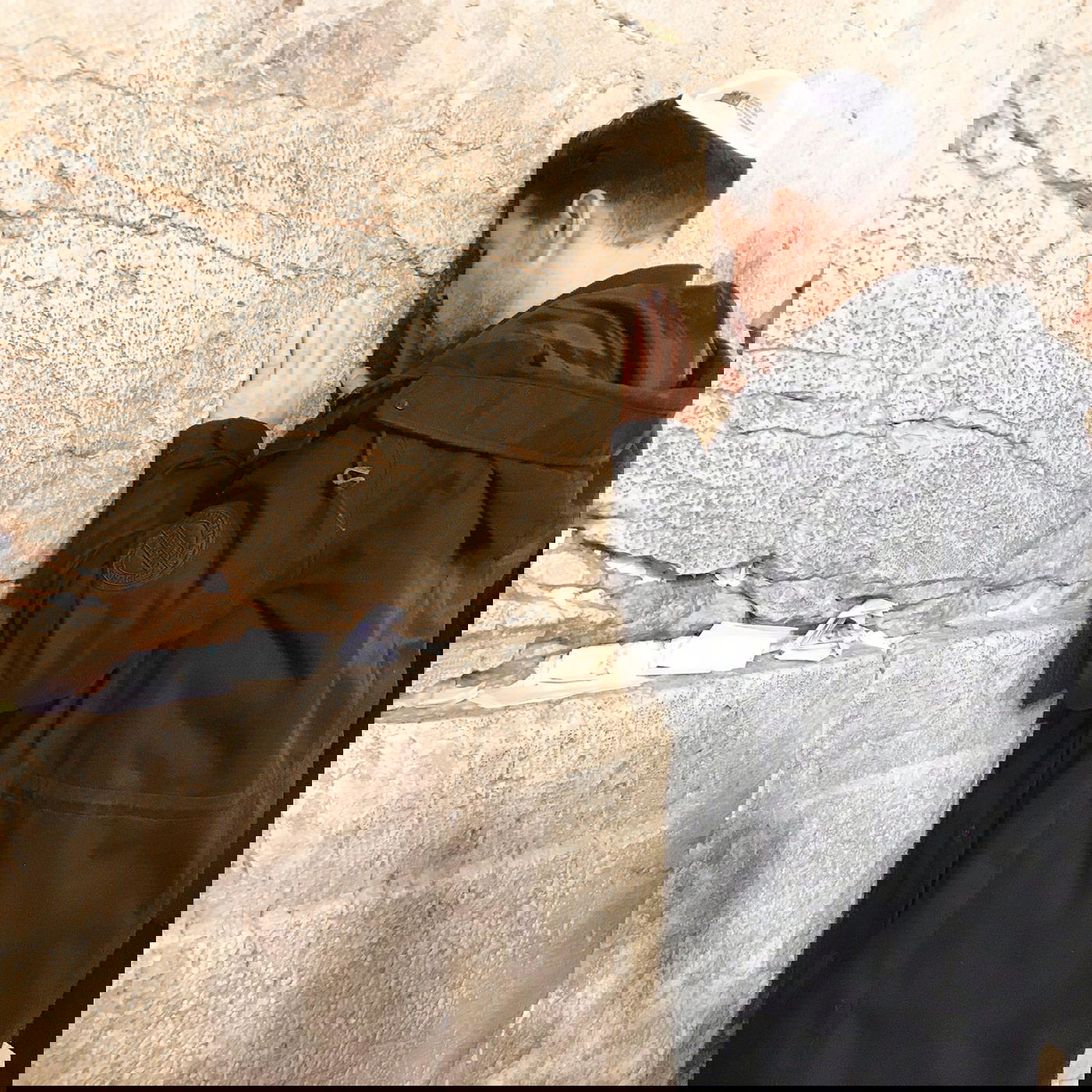 תיעוד: 'גדליה' התפלל בכותל המערבי