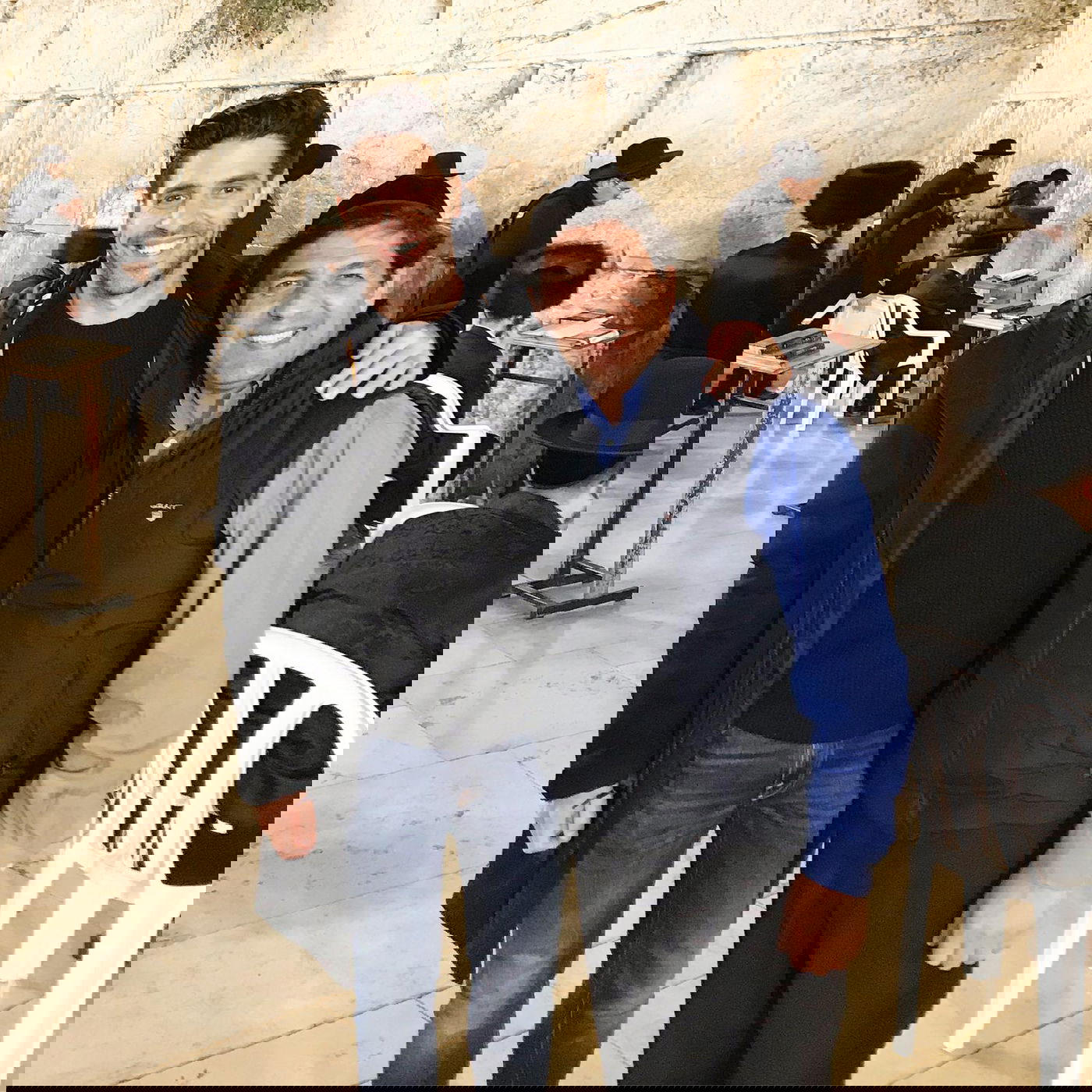 תיעוד: 'גדליה' התפלל בכותל המערבי