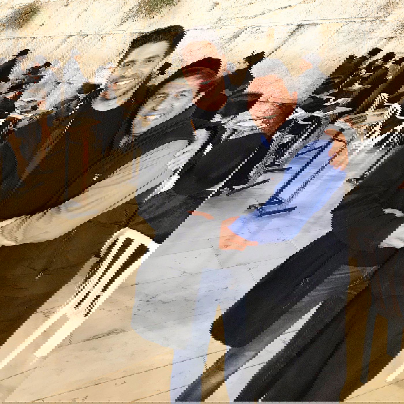 תיעוד: 'גדליה' התפלל בכותל המערבי