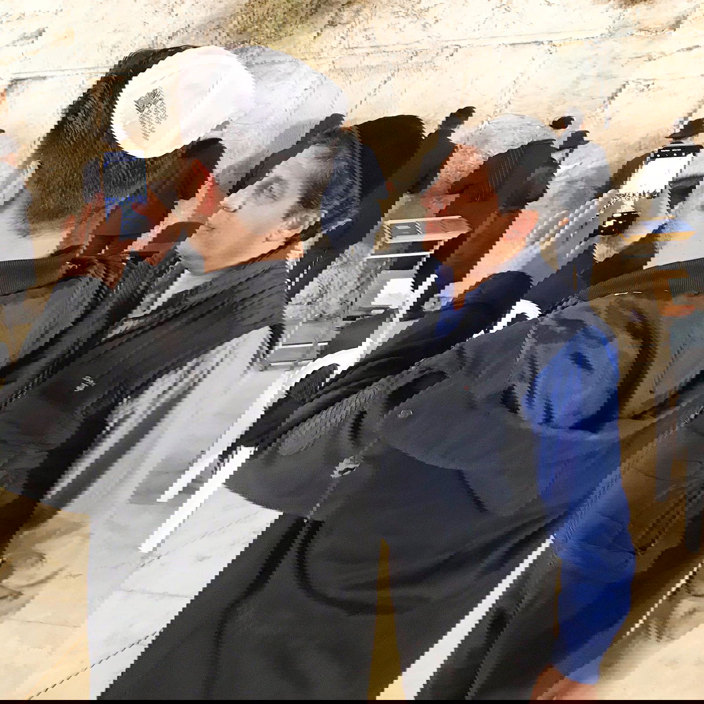 תיעוד: 'גדליה' התפלל בכותל המערבי