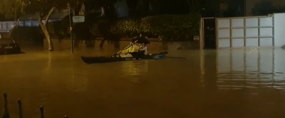 תיעוד לא הגיוני: הצפות אדירות באשקלון