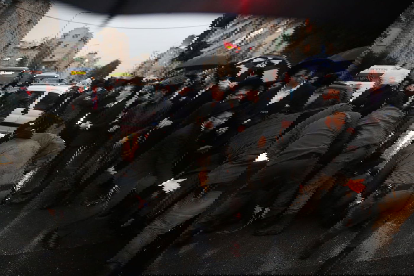 הפגנה סוערת בירושלים: אלימות ומעצרים