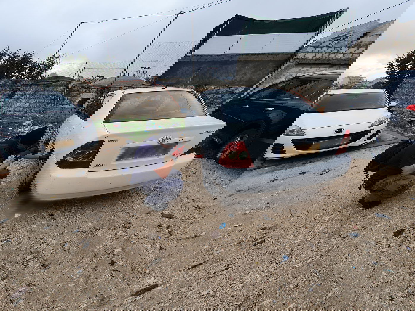 צמיגי עשרות רכבים נוקבו בשכונת שועפט. צפו