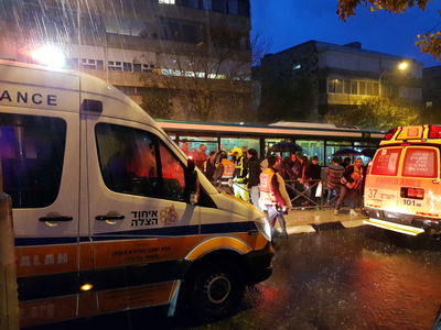 זירת התאונה