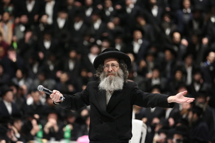 ר' מיילך בידרמן הקפיץ את ההמונים בהילולת ה'בת עין'