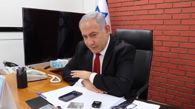 צפו: נתניהו שוחח עם אזרח ישראלי שהותקף בפריז