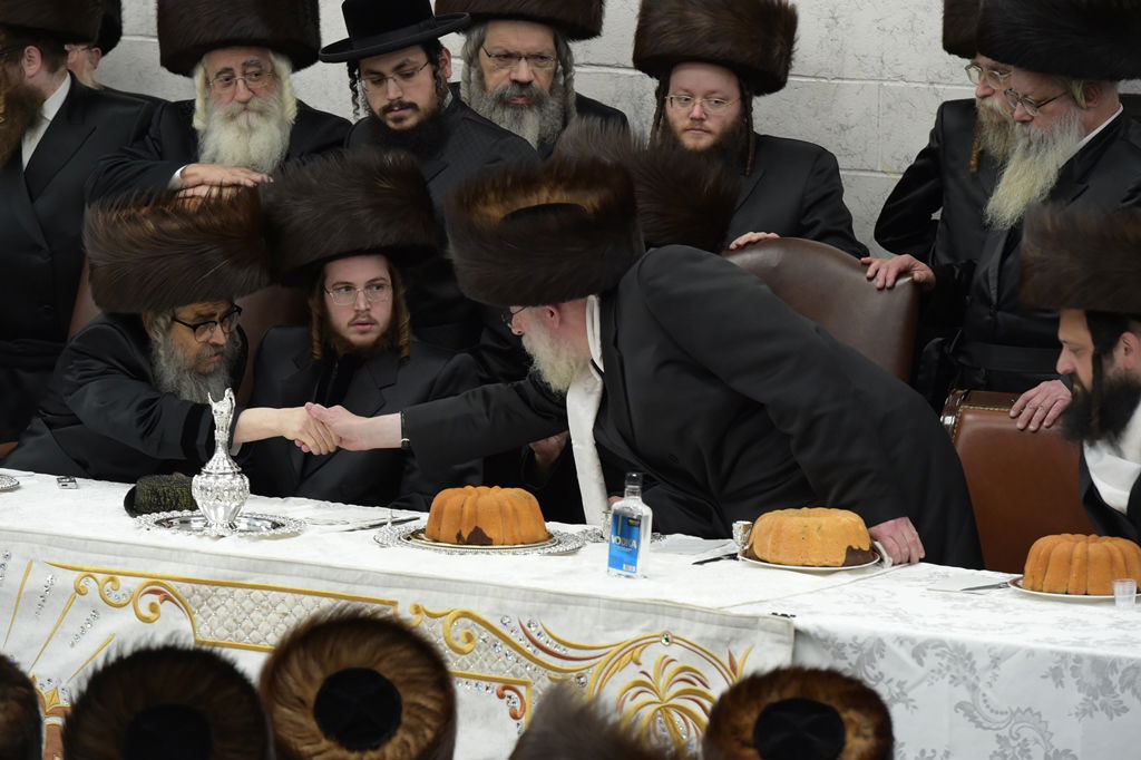 אלפים בשמחת החתונה לנכד האדמו"ר מסאטמר