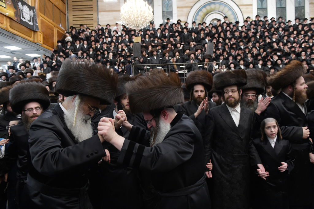 אלפים בשמחת החתונה לנכד האדמו"ר מסאטמר