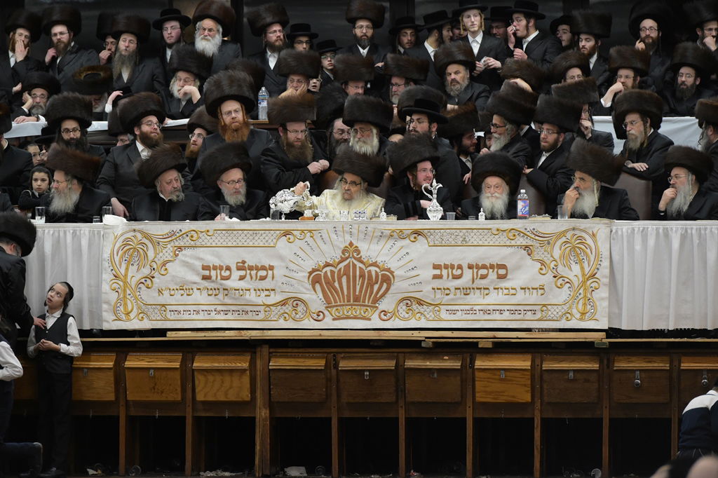 אלפים בשמחת החתונה לנכד האדמו"ר מסאטמר