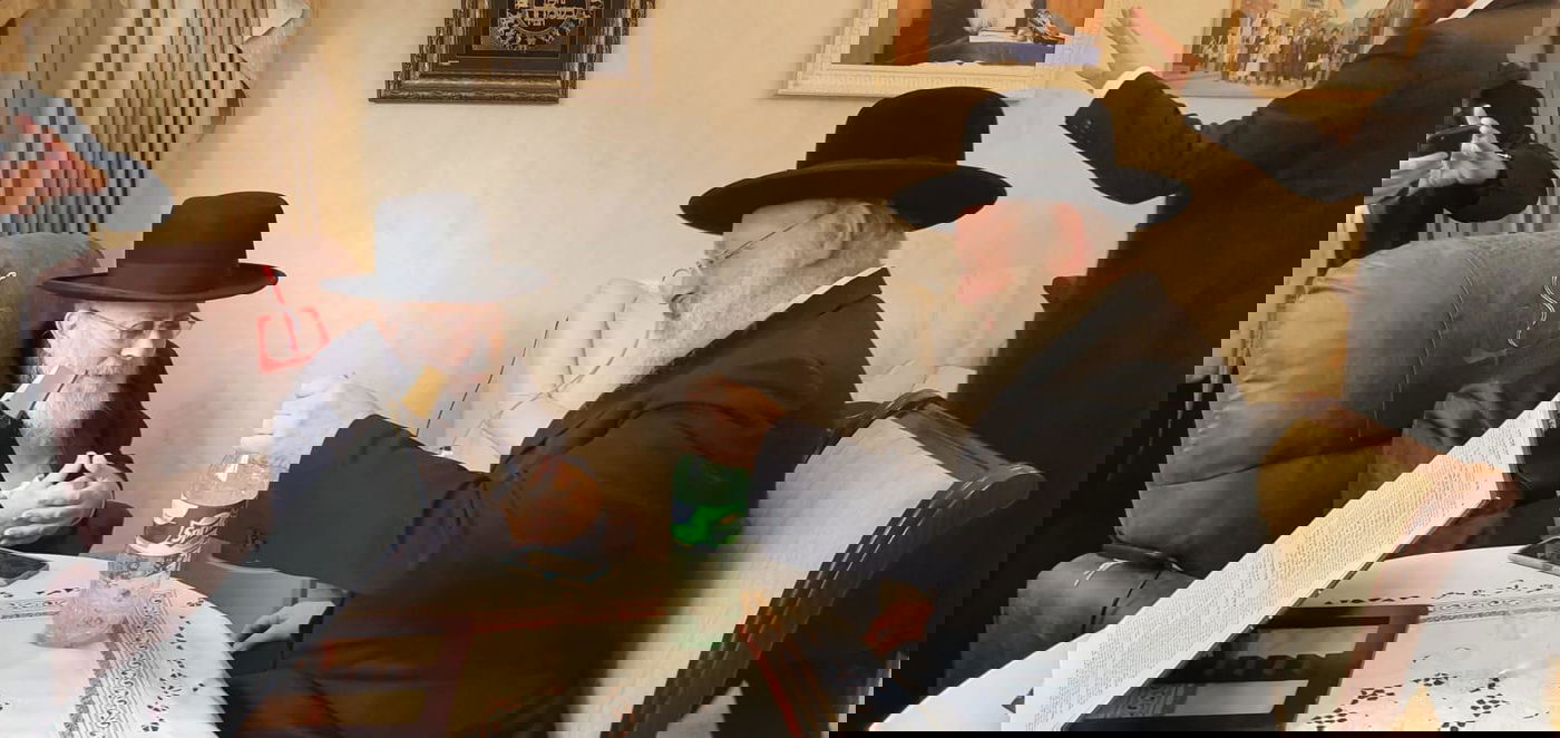 ההתייעצות ההלכתית הפכה ל'התוועדות' נלהבת