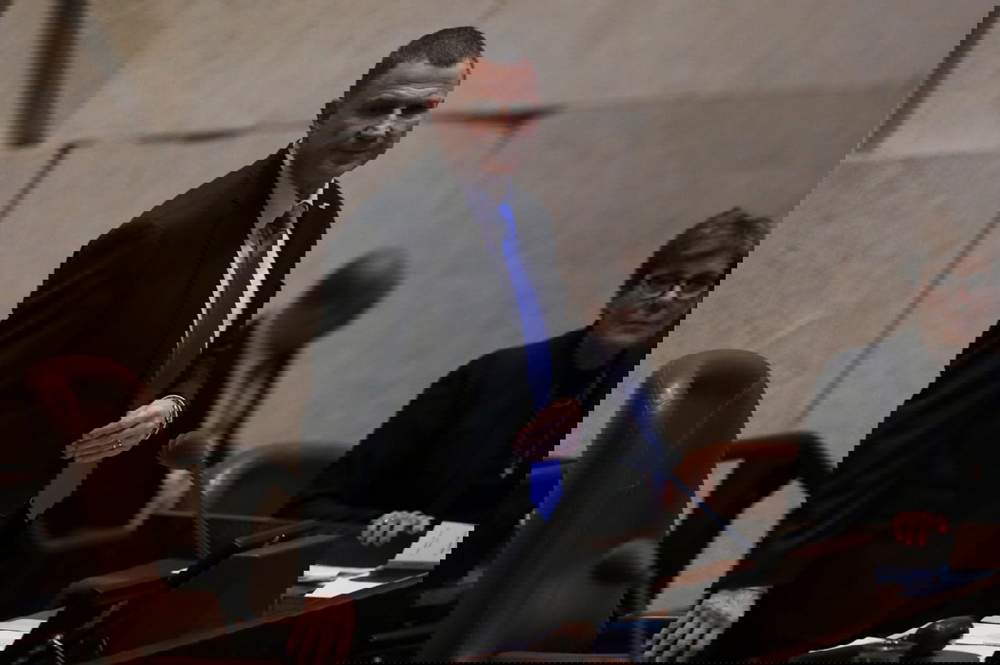 תיעוד: על מה שוחחו אורי מקלב ויאיר לפיד?