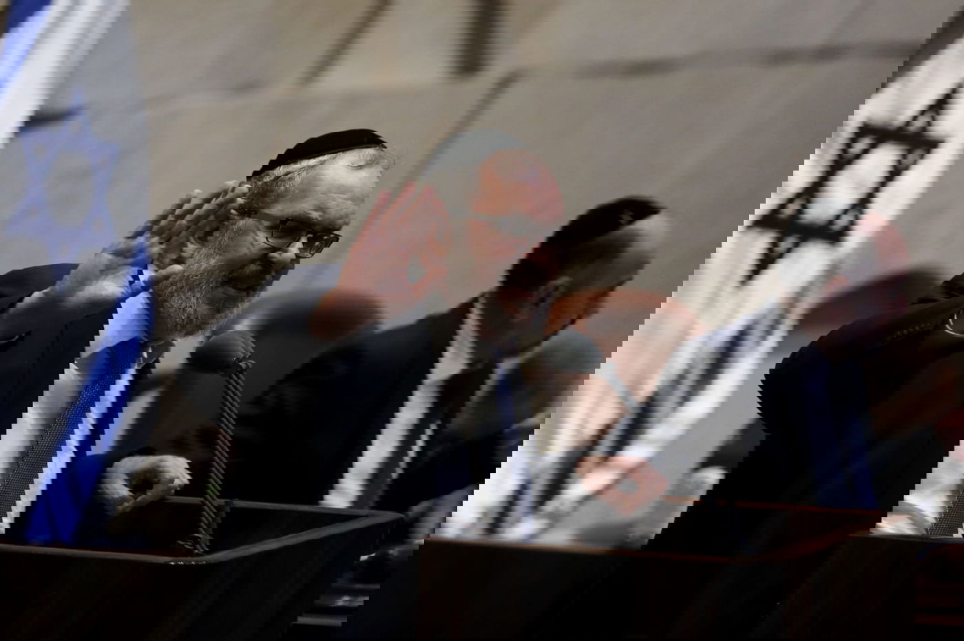 תיעוד: על מה שוחחו אורי מקלב ויאיר לפיד?