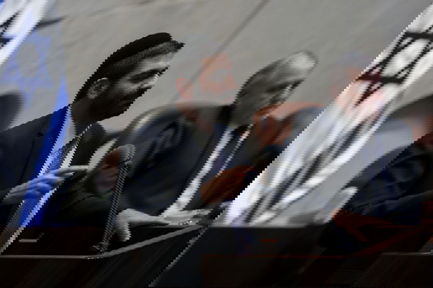 תיעוד: על מה שוחחו אורי מקלב ויאיר לפיד?