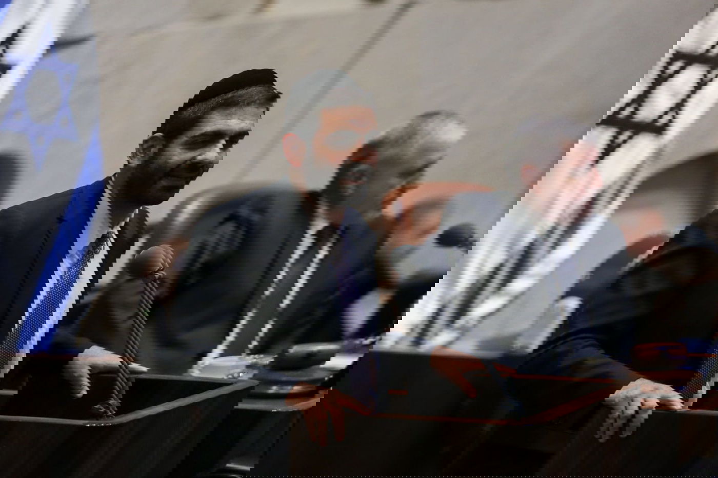 תיעוד: על מה שוחחו אורי מקלב ויאיר לפיד?