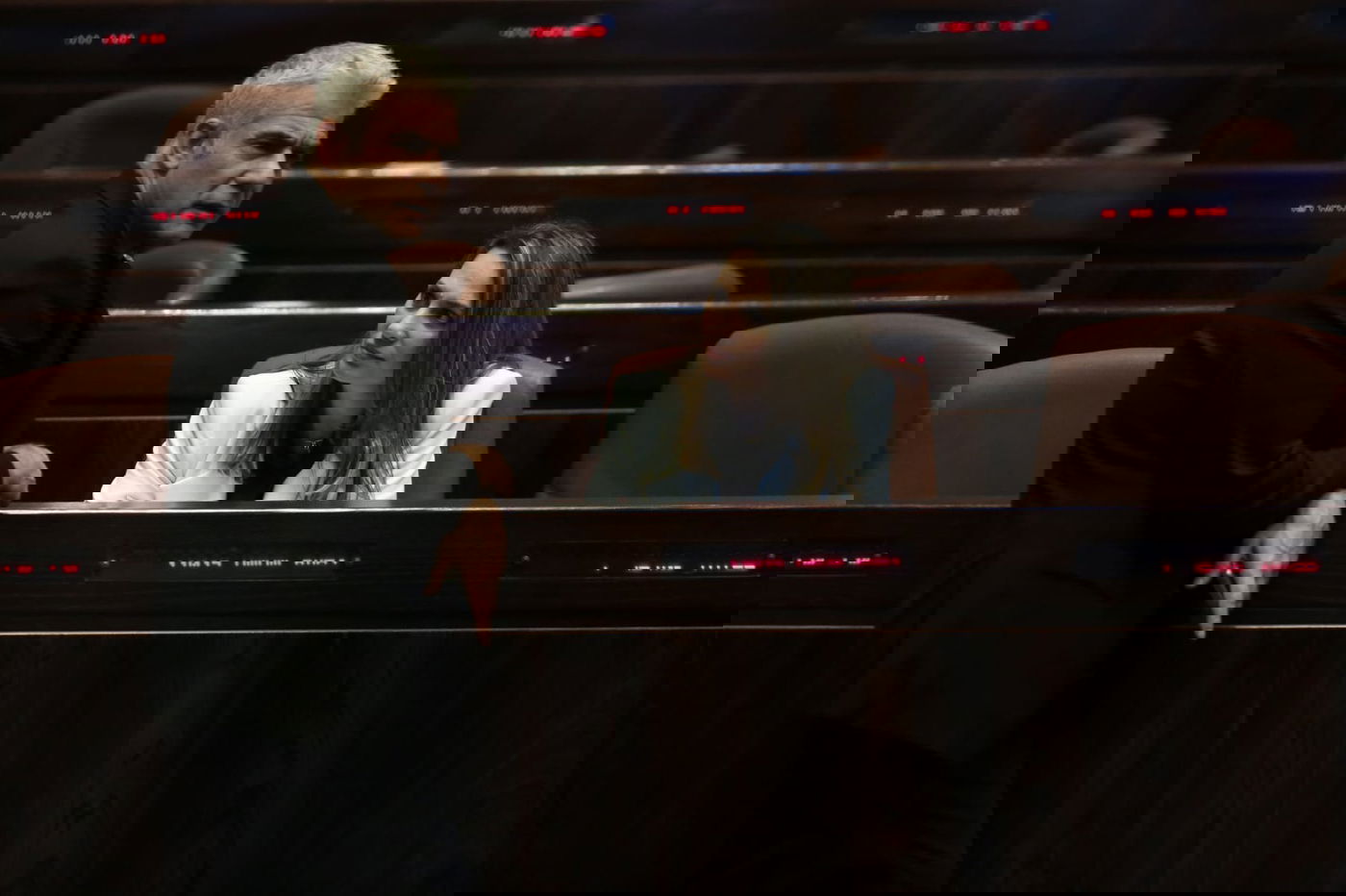 תיעוד: על מה שוחחו אורי מקלב ויאיר לפיד?