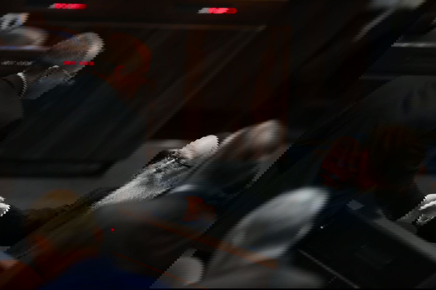 תיעוד: על מה שוחחו אורי מקלב ויאיר לפיד?