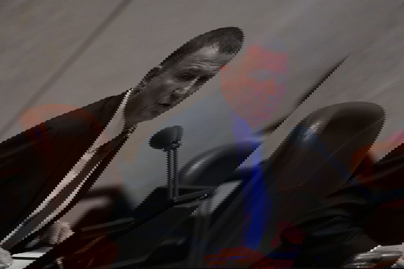 תיעוד: על מה שוחחו אורי מקלב ויאיר לפיד?