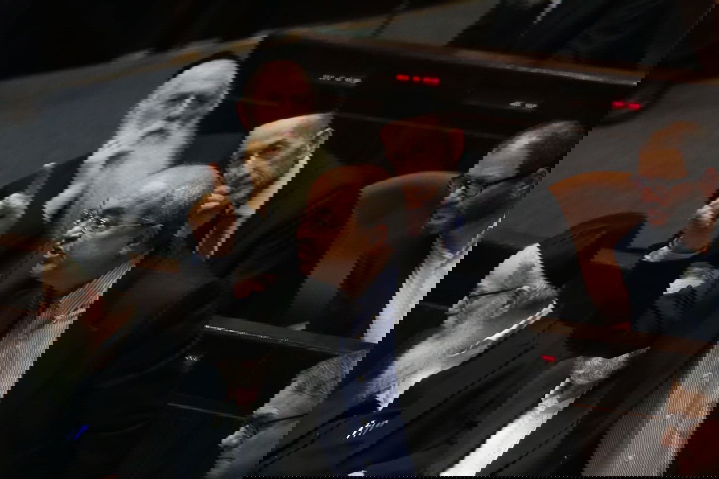 תיעוד: על מה שוחחו אורי מקלב ויאיר לפיד?