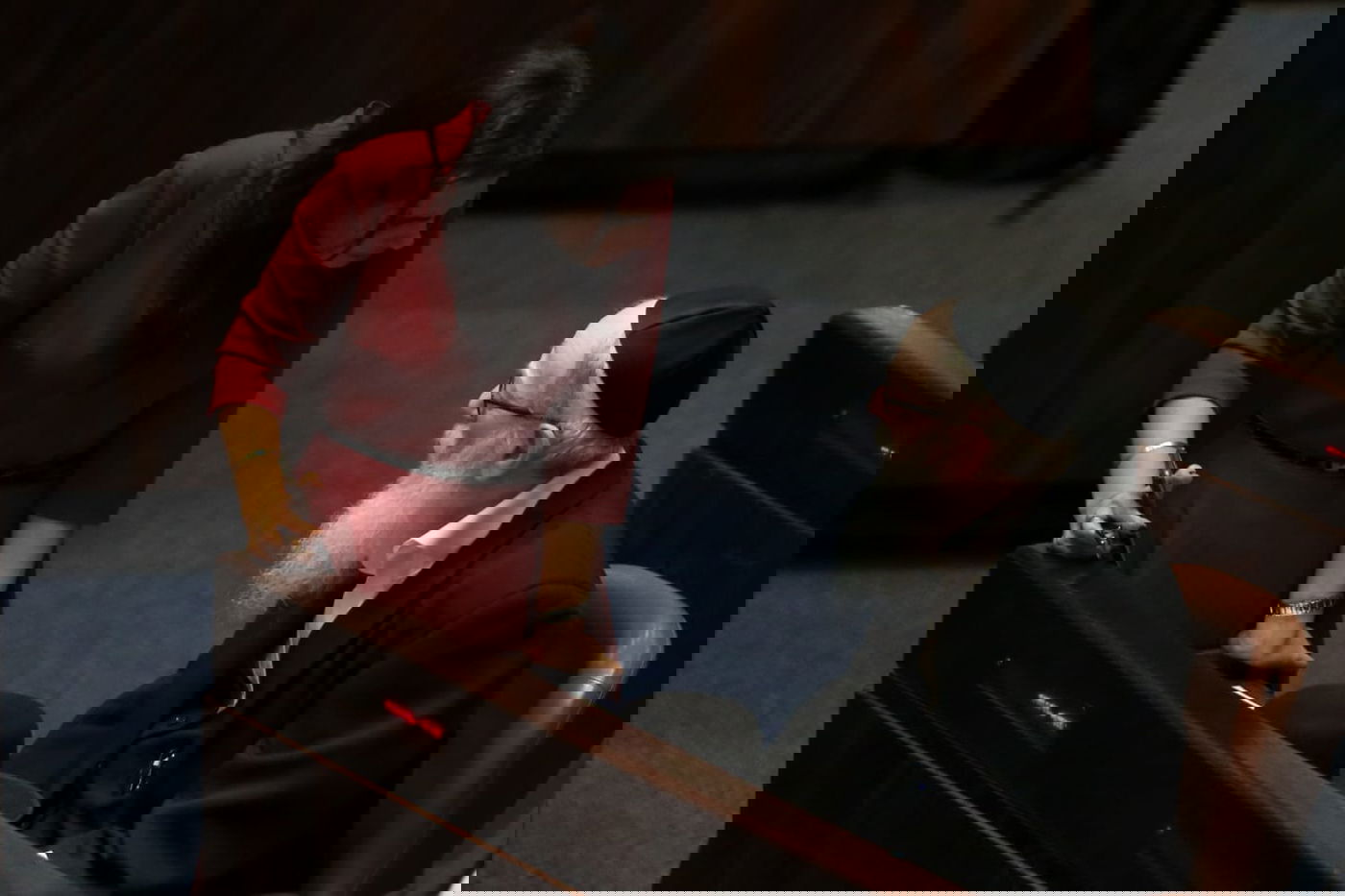 תיעוד: על מה שוחחו אורי מקלב ויאיר לפיד?